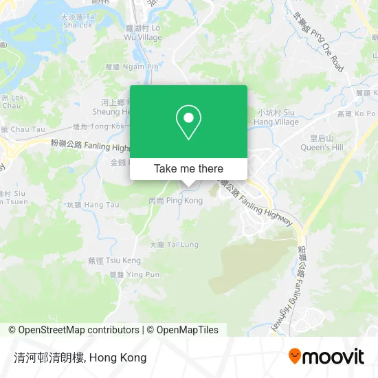 清河邨清朗樓地圖