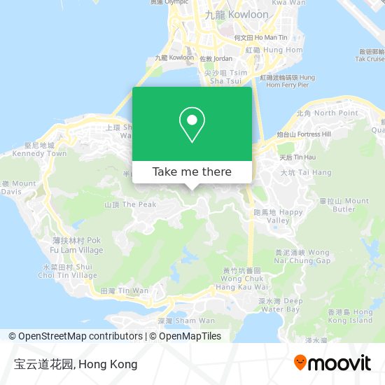 宝云道花园 map