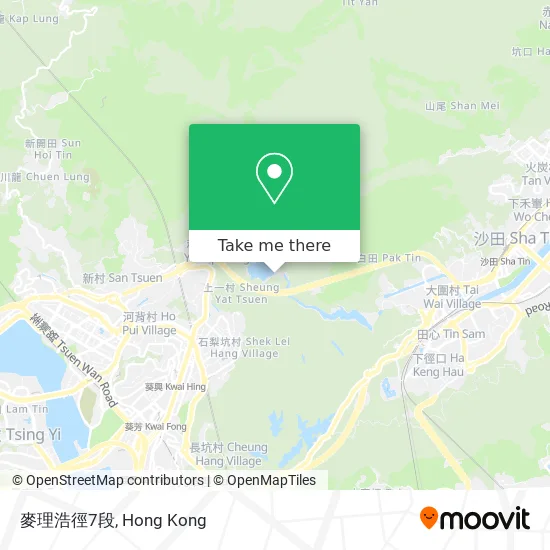 麥理浩徑7段地圖