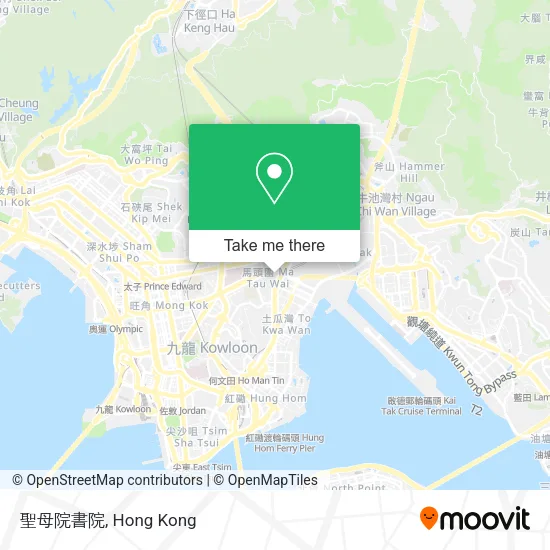 聖母院書院地圖