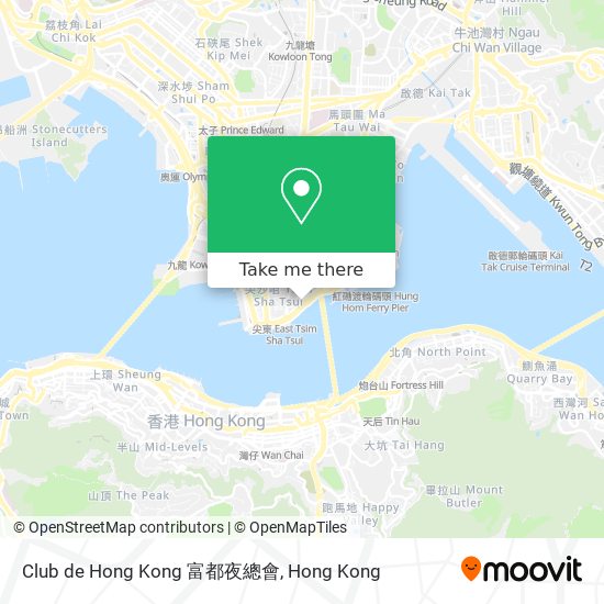 Club de Hong Kong 富都夜總會 map