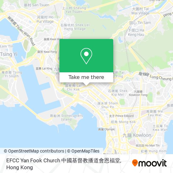 EFCC Yan Fook Church 中國基督教播道會恩福堂 map