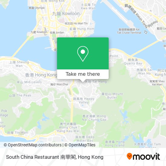 South China Restaurant 南華閣 map
