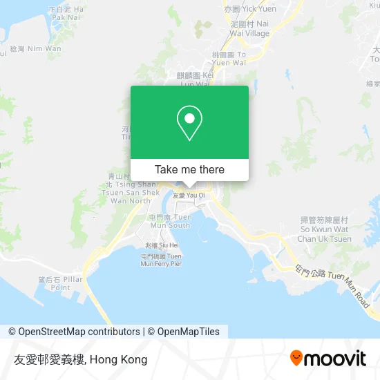 友愛邨愛義樓地圖