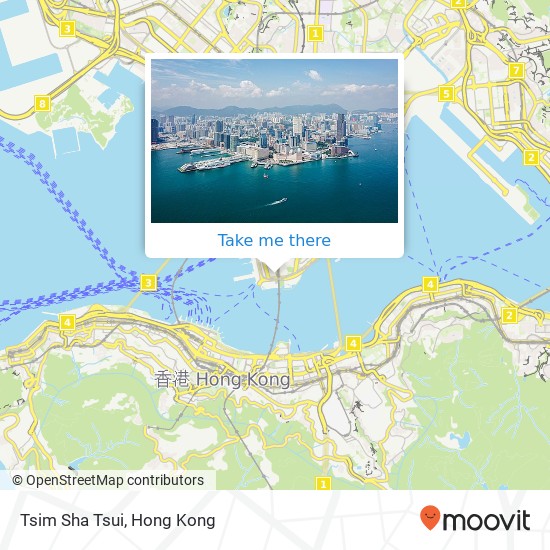 Tsim Sha Tsui map