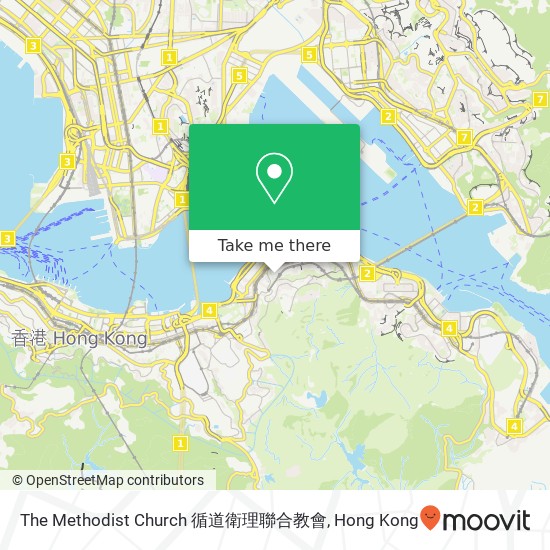 The Methodist Church 循道衛理聯合教會 map