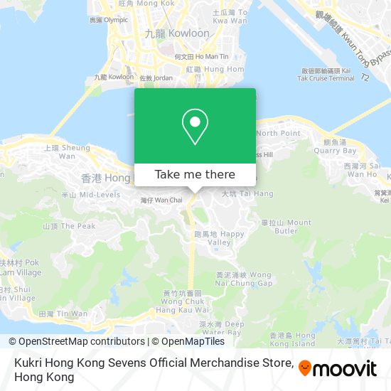Kukri Hong Kong Sevens Official Merchandise Store map