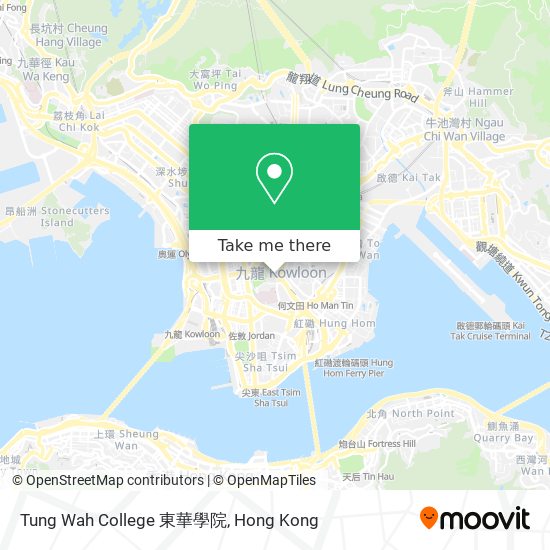 Tung Wah College 東華學院 map