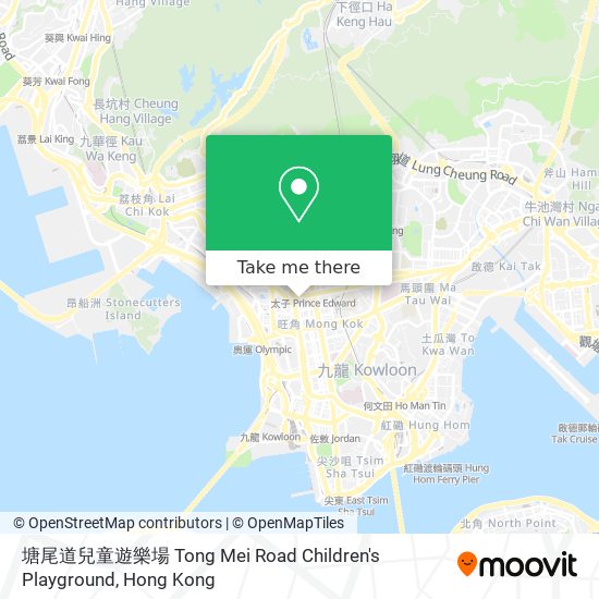 塘尾道兒童遊樂場 Tong Mei Road Children's Playground地圖