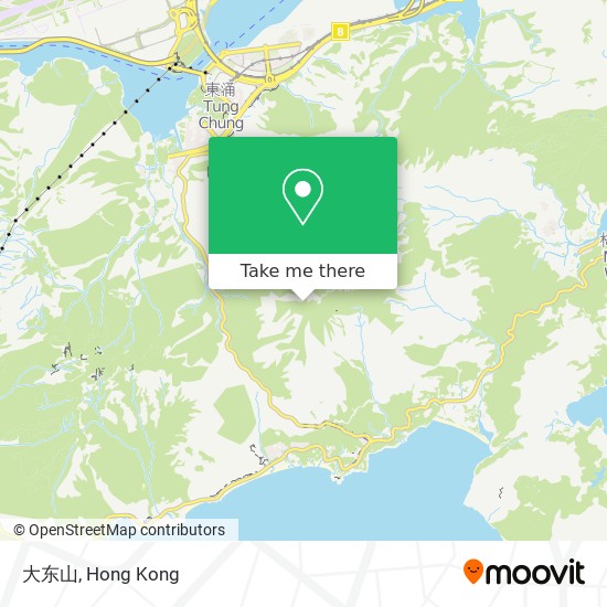 大东山 map