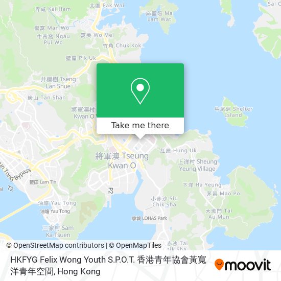 HKFYG Felix Wong Youth S.P.O.T. 香港青年協會黃寬洋青年空間 map