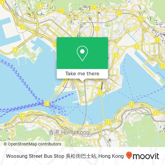 Woosung Street Bus Stop 吳松街巴士站 map