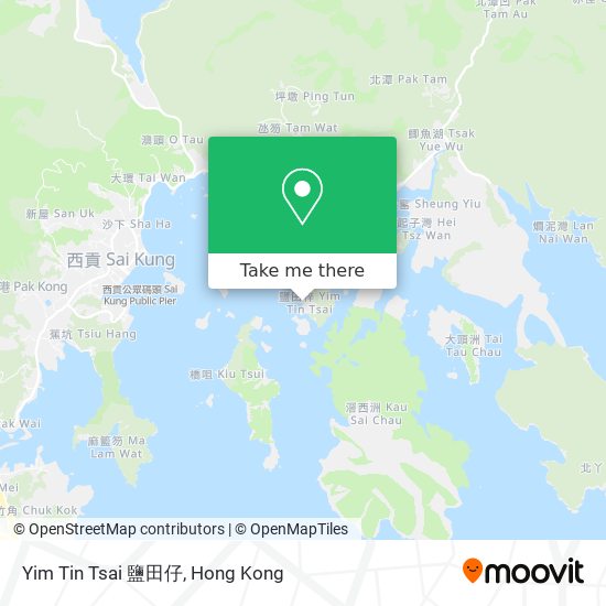 Yim Tin Tsai 鹽田仔 map