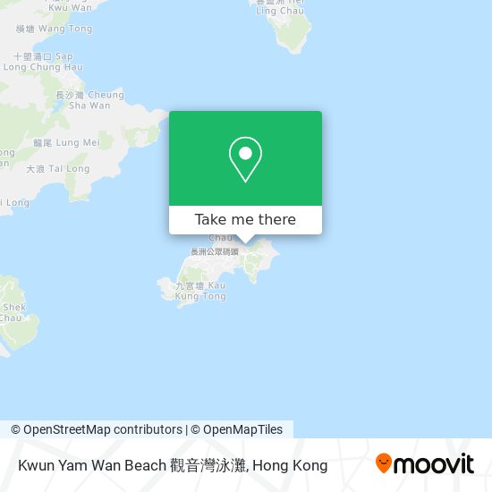 Kwun Yam Wan Beach 觀音灣泳灘 map