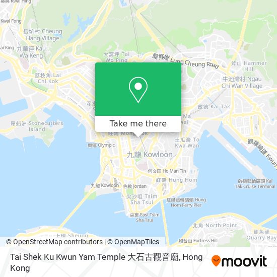 Tai Shek Ku Kwun Yam Temple 大石古觀音廟 map