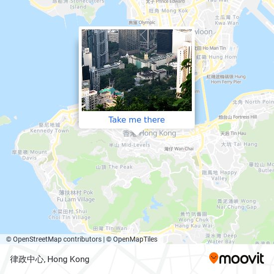 律政中心地圖