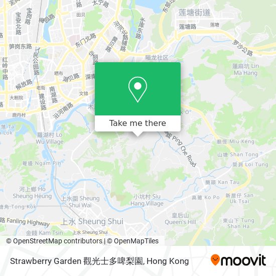 Strawberry Garden 觀光士多啤梨園 map