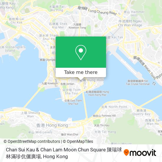 Chan Sui Kau & Chan Lam Moon Chun Square 陳瑞球林滿珍伉儷廣場 map
