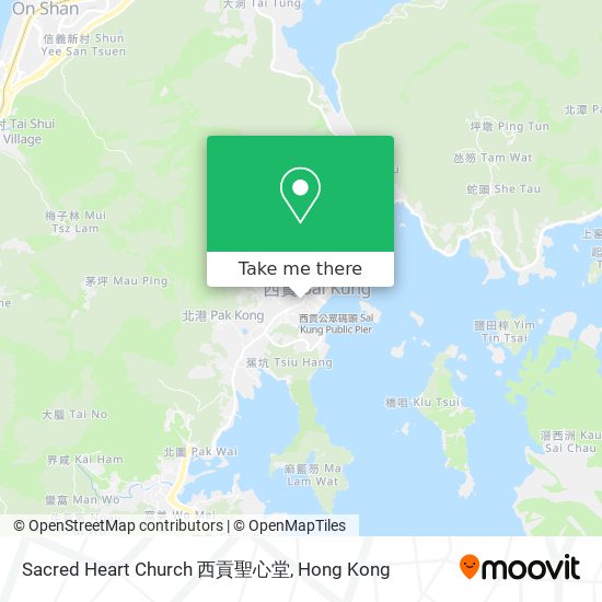 Sacred Heart Church 西貢聖心堂 map