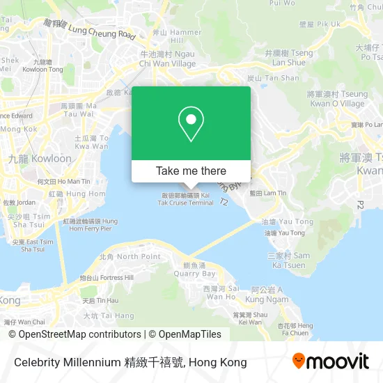 Celebrity Millennium 精緻千禧號 map