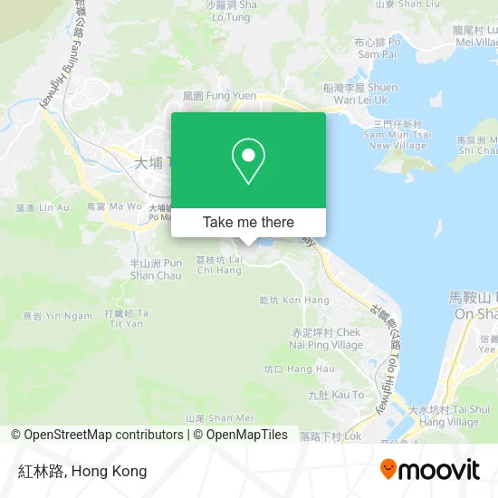 紅林路地圖