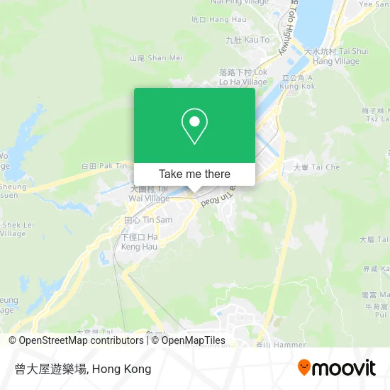 曾大屋遊樂場地圖