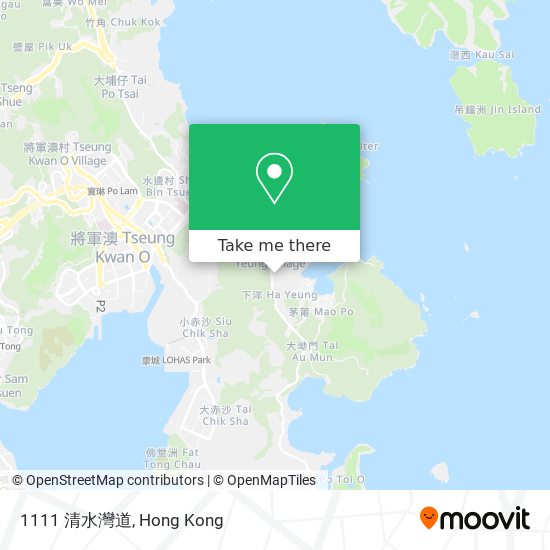 1111 清水灣道 map