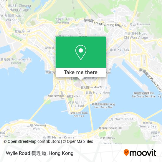 Wylie Road 衛理道 map