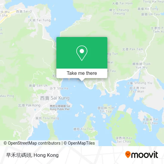 早禾坑碼頭 map