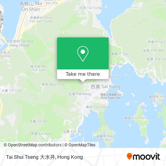 Tai Shui Tseng 大水井 map