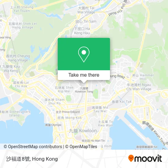 沙福道8號 map