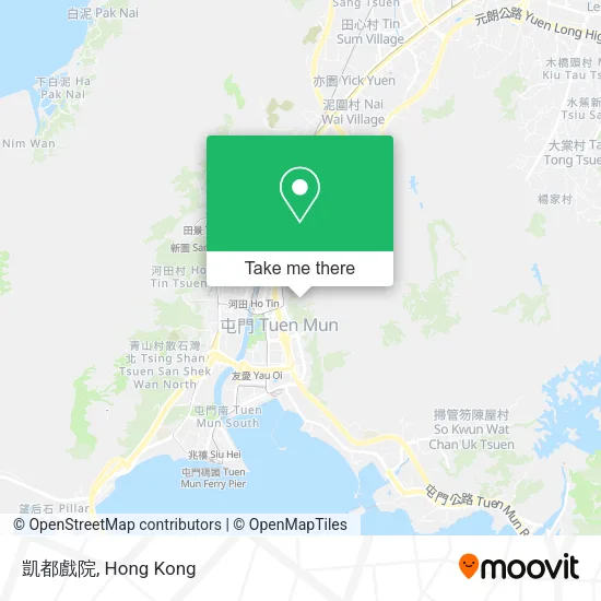 凱都戲院地圖