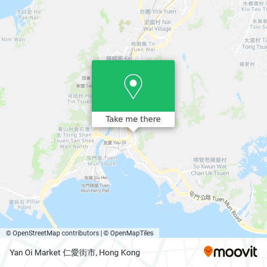 Yan Oi Market 仁愛街市 map
