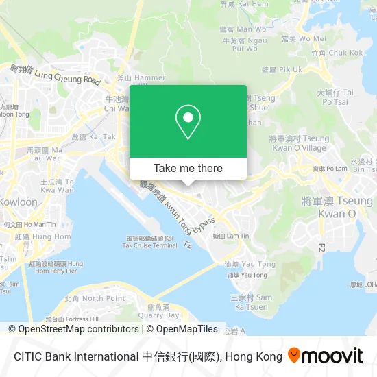 CITIC Bank International 中信銀行(國際)地圖