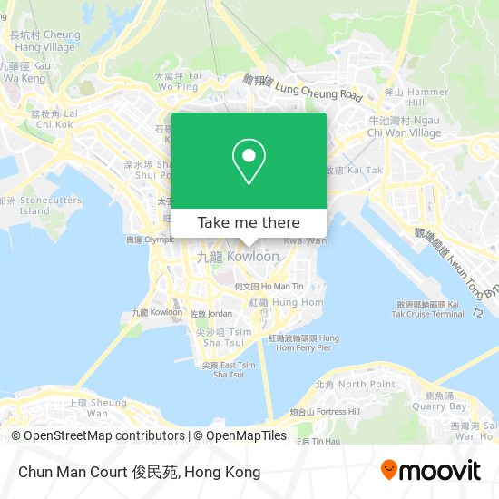 Chun Man Court 俊民苑 map