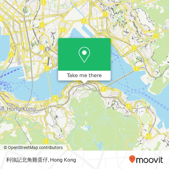 利強記北角雞蛋仔 map