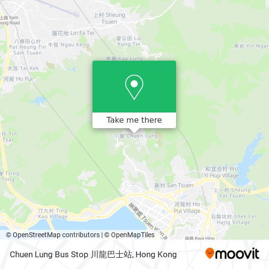 Chuen Lung Bus Stop 川龍巴士站地圖
