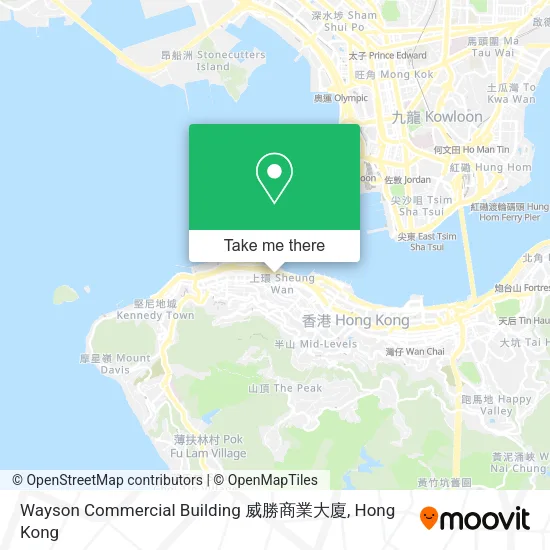 Wayson Commercial Building 威勝商業大廈 map