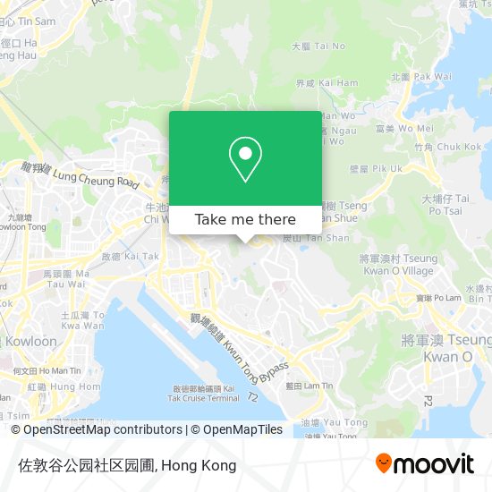 佐敦谷公园社区园圃 map