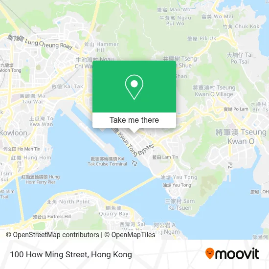 100 How Ming Street map