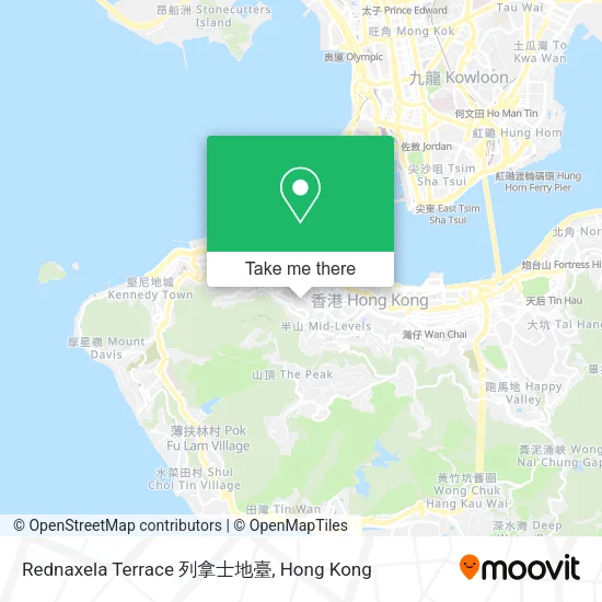 Rednaxela Terrace 列拿士地臺 map