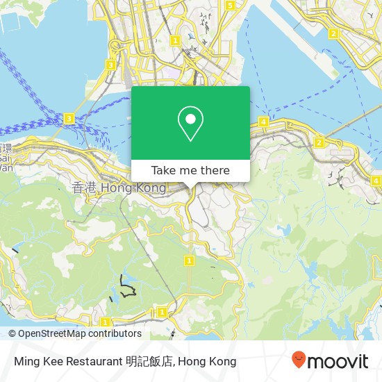 Ming Kee Restaurant 明記飯店 map