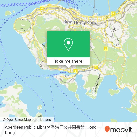 Aberdeen Public Library 香港仔公共圖書館 map