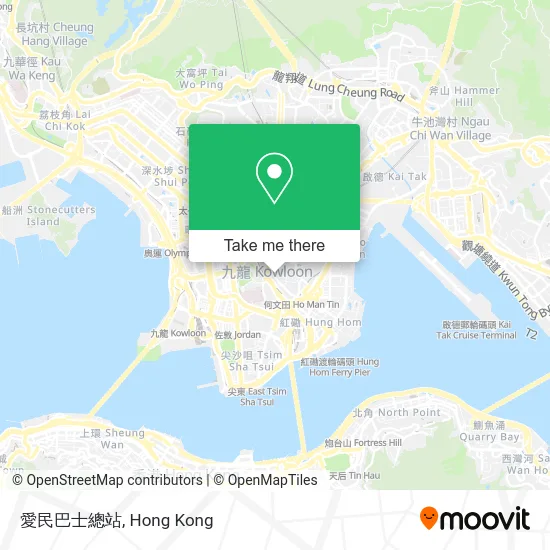 愛民巴士總站 map