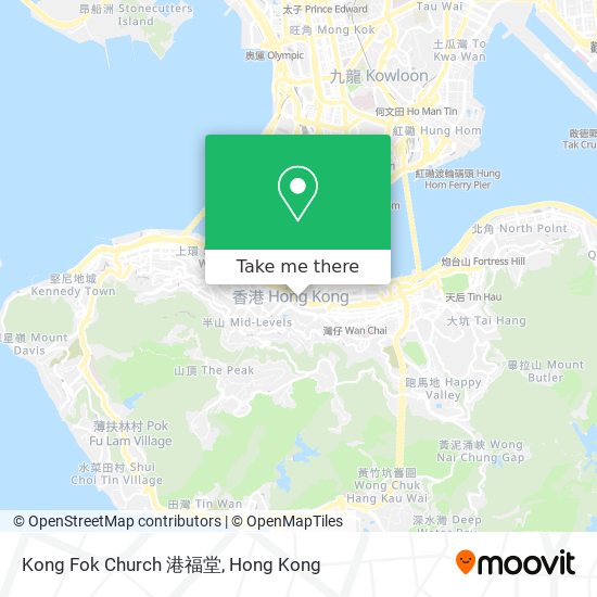Kong Fok Church 港福堂 map