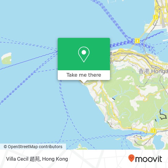 Villa Cecil 趙苑 map