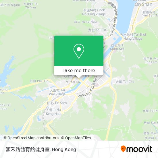 源禾路體育館健身室 map