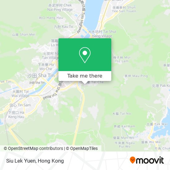 Siu Lek Yuen map