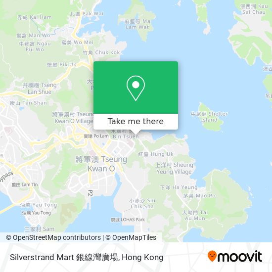 Silverstrand Mart 銀線灣廣場 map