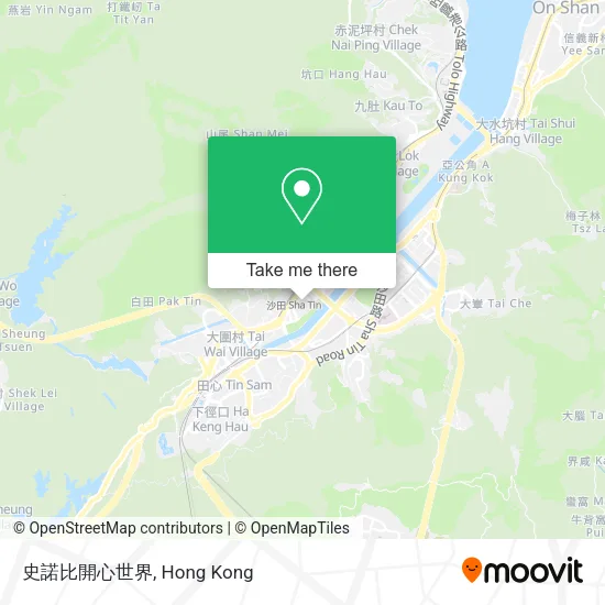史諾比開心世界地圖